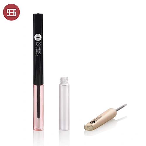Hot sale new products OEM makeup cosmetic matte gold custom black slim empty  lidquid pen eyeliner tube container packaging
