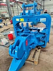 Excavator vibratory pile hammer