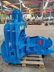 Excavator vibratory pile hammer