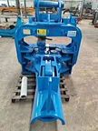 Excavator vibratory pile hammer