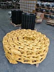 Excavator chain link