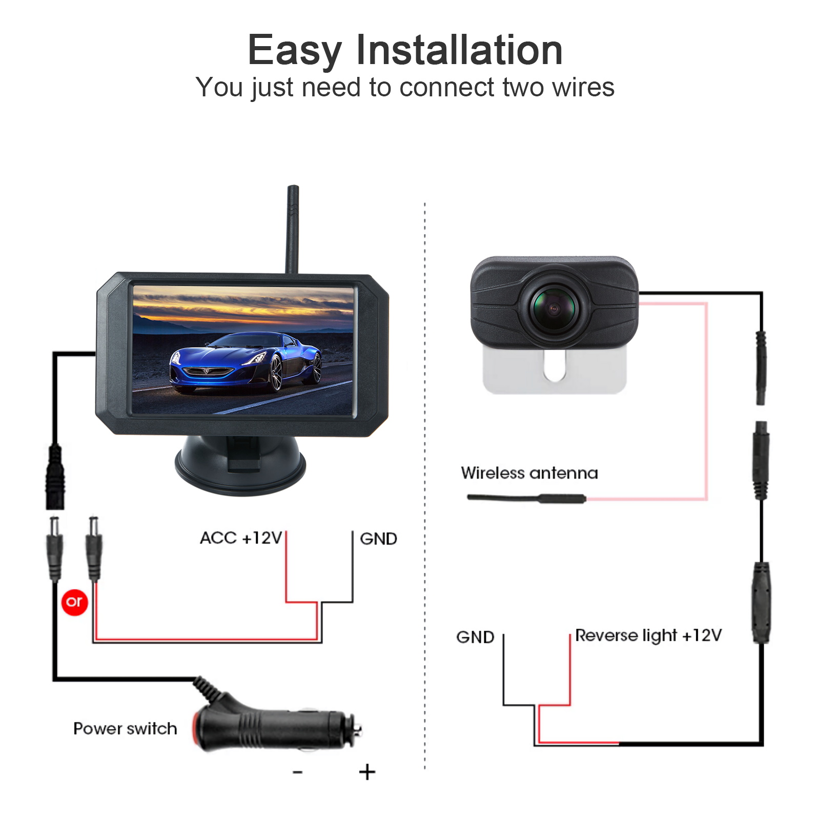 wireless backup camera