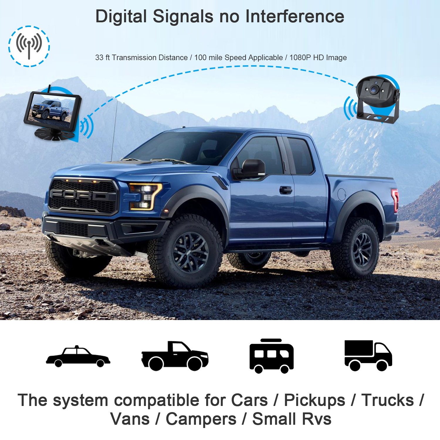 wireless parking camera