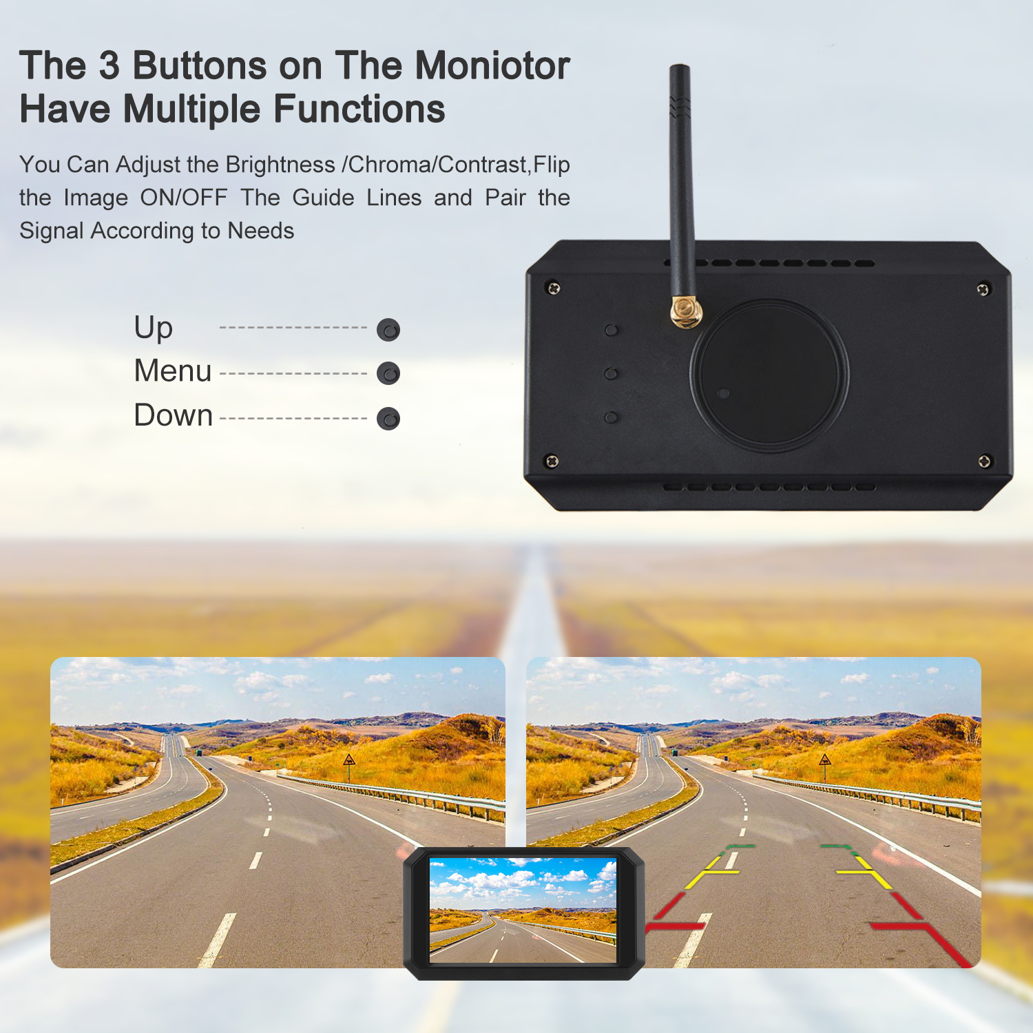 wireless rearview camera