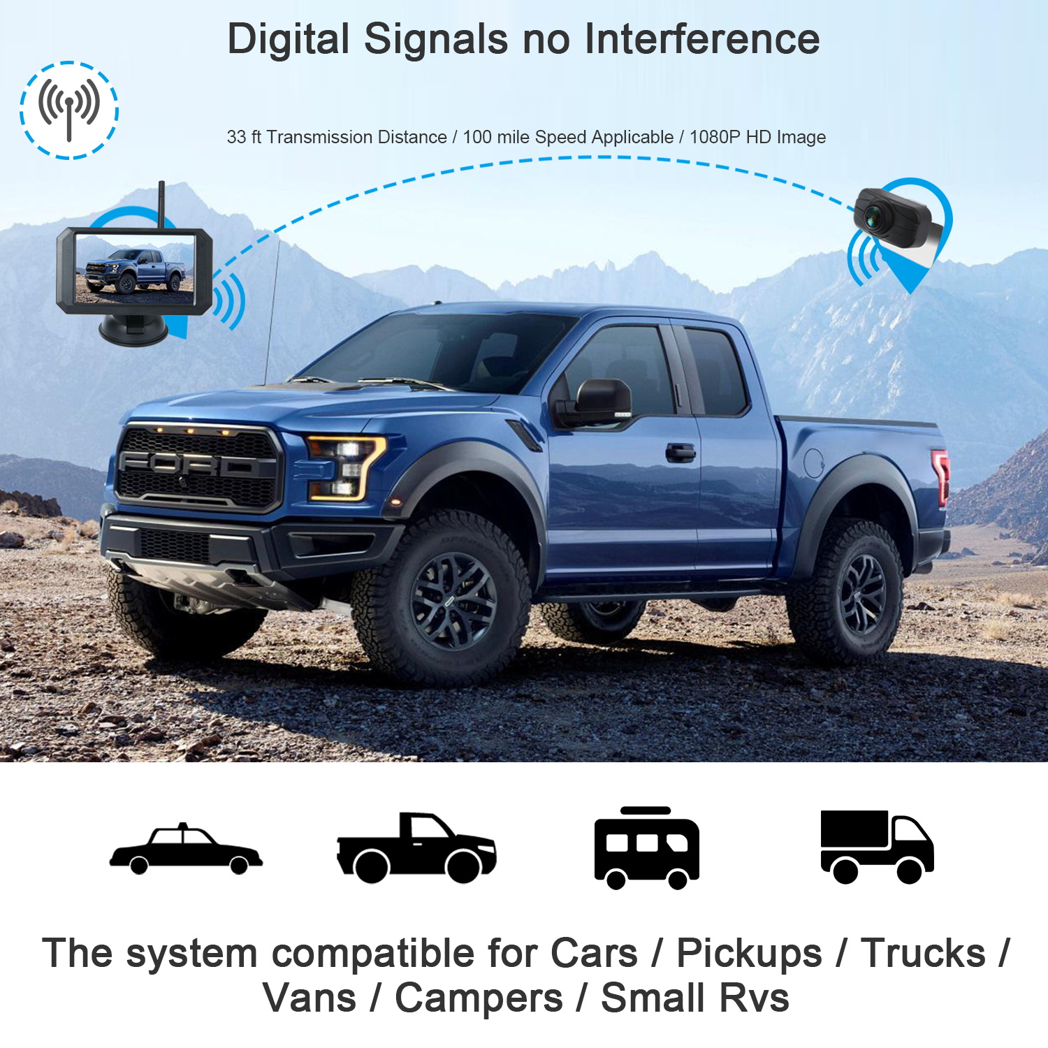 wireless backup camera