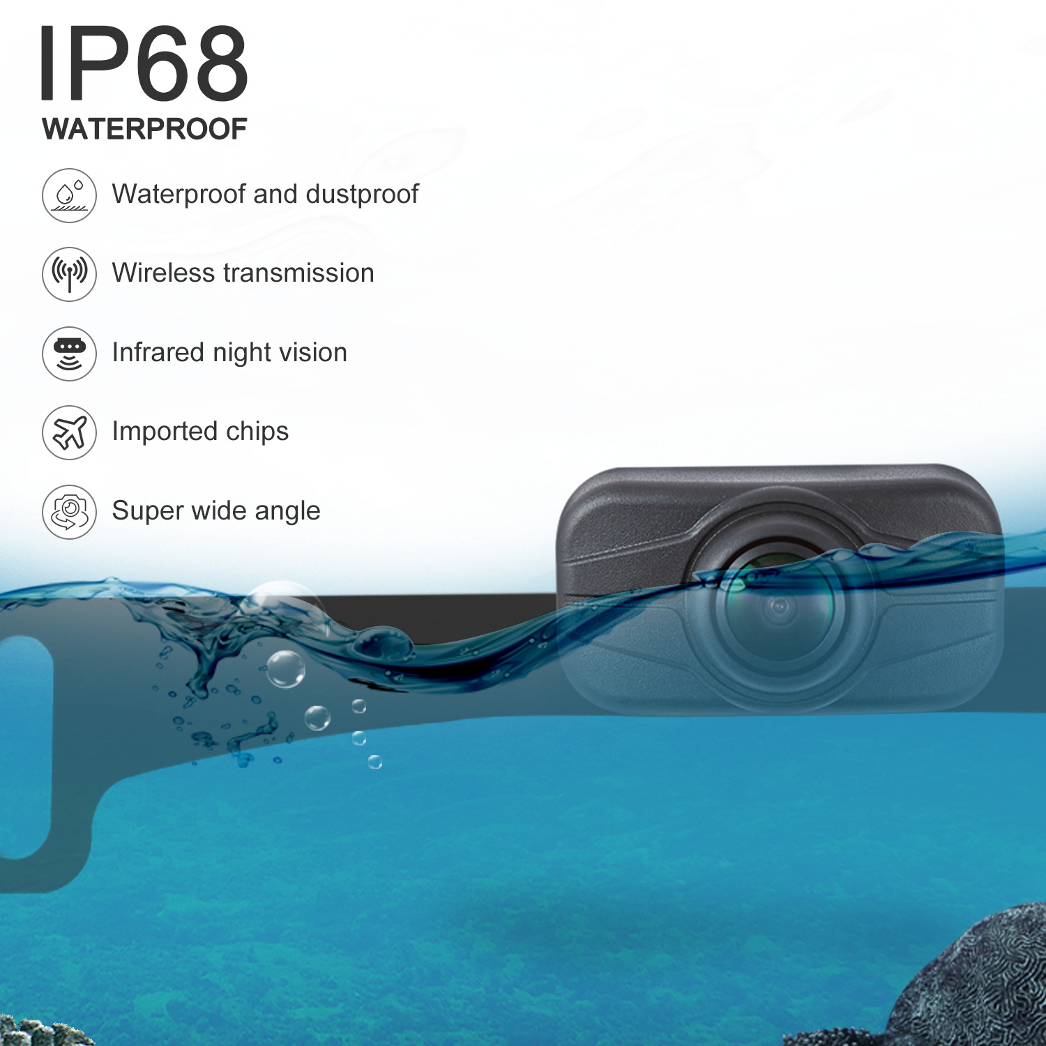 wireless car parking camera