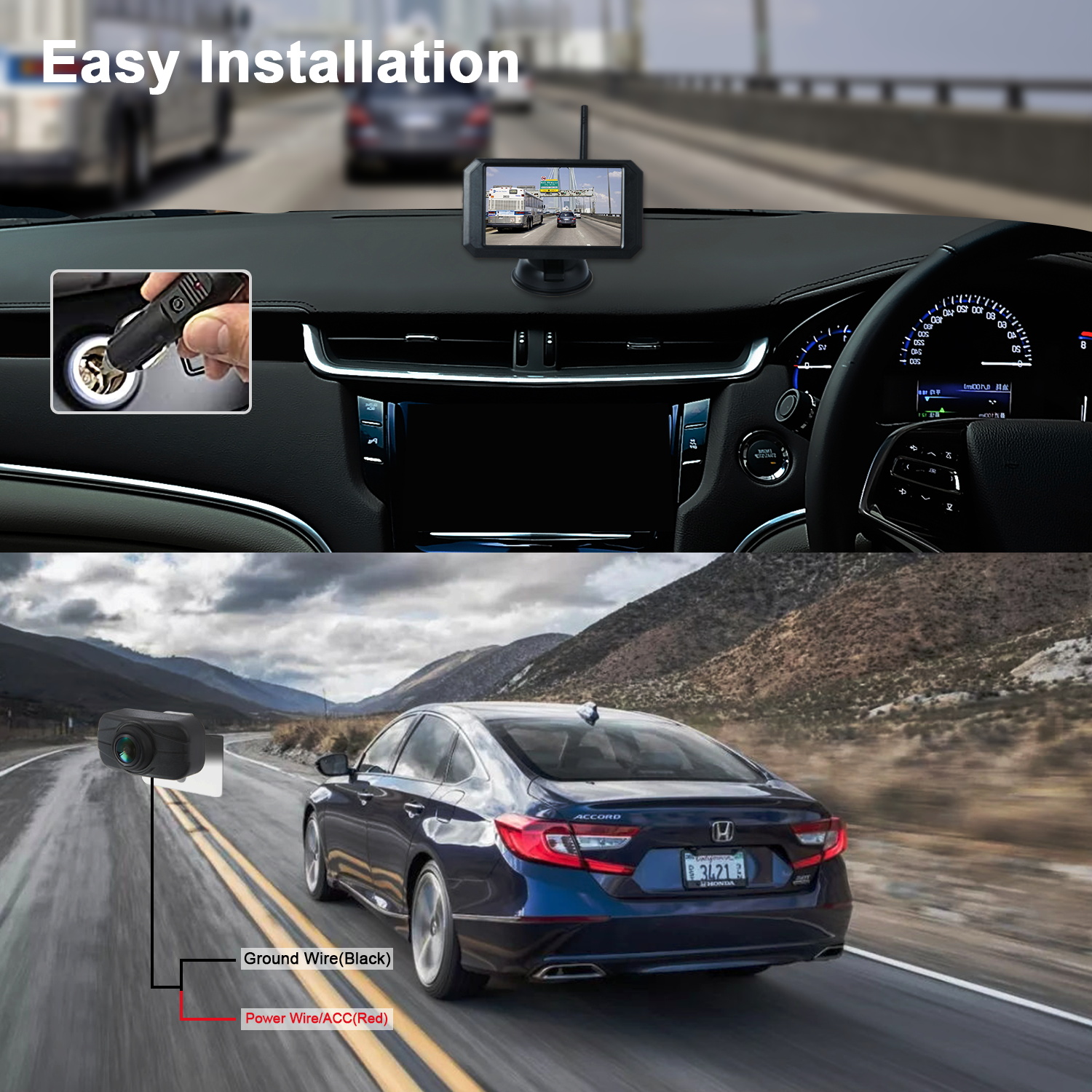 wireless backup camera