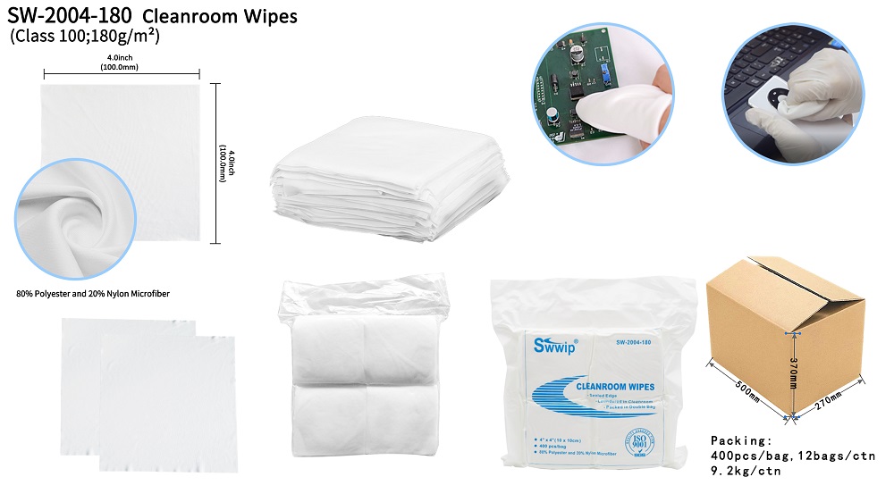 lint free microfiber cleanroom wipes supplier