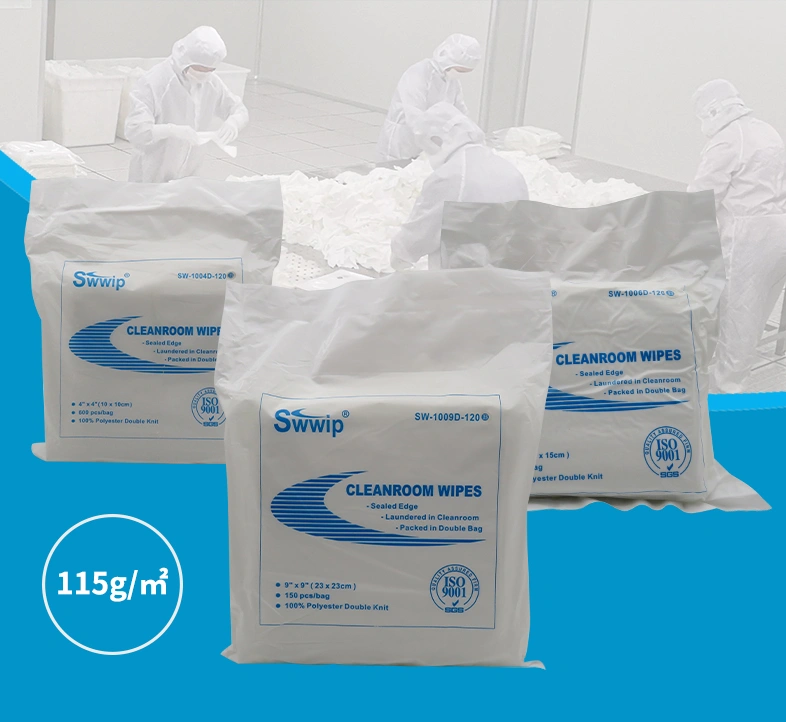 cleanroom polyester wiper cloth
