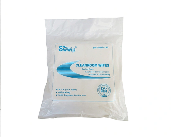 Class 100 polyester cleanroom wiper