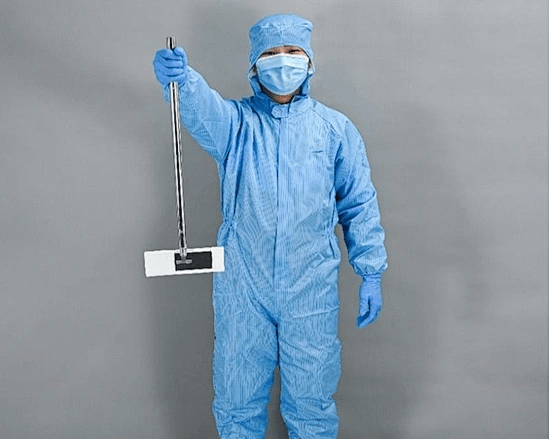cleanroom pocket mop for isolator cleaning