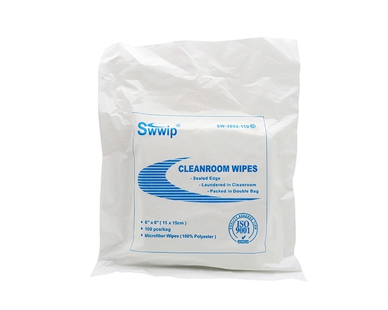 cleanroom wiper microfiber