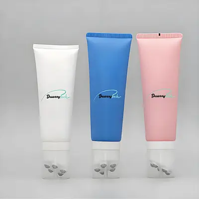 Cosmetic Tube with Roller