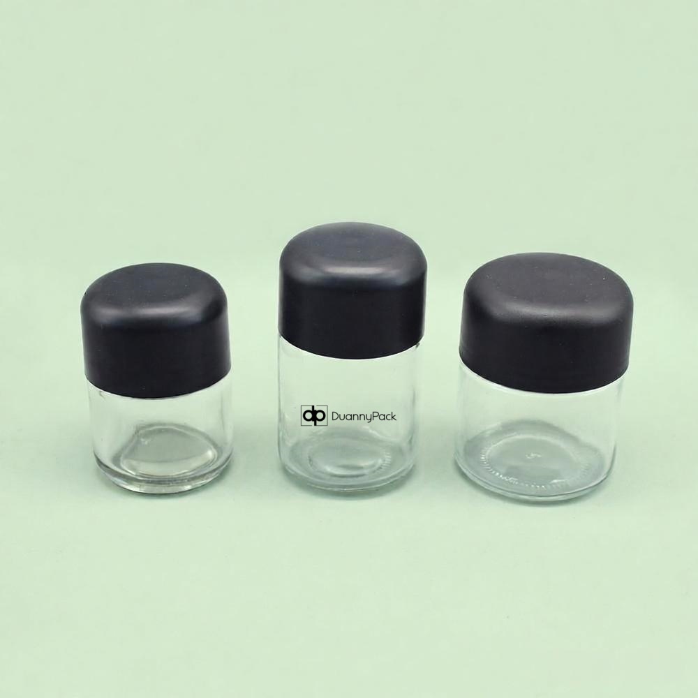 Glass jar with Child Proof Lid