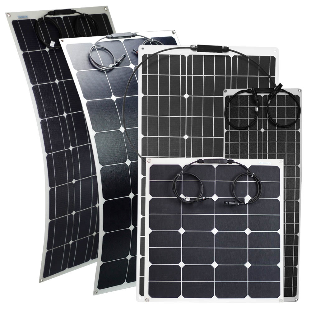 20w ETFE flexible solar panel for RV camping boat super light solar