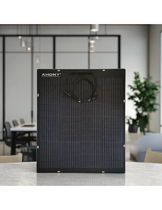 Solarpanel für den Balkon der Wohnung