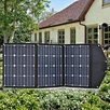 Sunpower – kit solaire pliable 120W, chargeur de panneau, sac en tissu pour ordinateur Portable, batterie 12V, alimentation Portable pour camping-car 4WD Tourers RV cabines