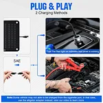 10W 20w 30w 40w 50w solar panel kit for boat
12V solar panel with 100A controller extension cable with battery clips
solar panel for motorcycle
solar panel for car battery maintainer
pv solar charge controller batterie solaire 12v battery solar panel opti