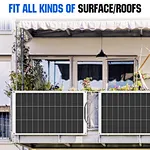 100w 150w 145w 125w 135w 155w 160w 170w 180w 190w 200w 210w 220w 230w 240w 250w flexible solar panel  flexible solar cell
150w Flexible Solar Etfe Balcony Solar Cell Flexible for Boat Rv Camping Panel Solar Battery Wholesale Transparent Manufacturer
solar