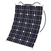 Fiber Solar Panel 50w Pet Flexible Solar Panel for Attic Fan Float Buoy Mast on Yacht Boat Marine Sea off Road Riding