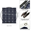50w etfe flexible solar panel china factory for battery charging oem print logo
flexible solar panel 50w high efficiency A grade cell for camping rv marine boat yacht home use
fiber solar panel 50w pet flexible solar panel for attic fan float buoy Mast on