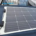 AHONY Flexible Solar Panel 155W Lightweight Ultra Bendable High Cell Efficiency for Mobile RV Car Outdoor Camping Home Storage