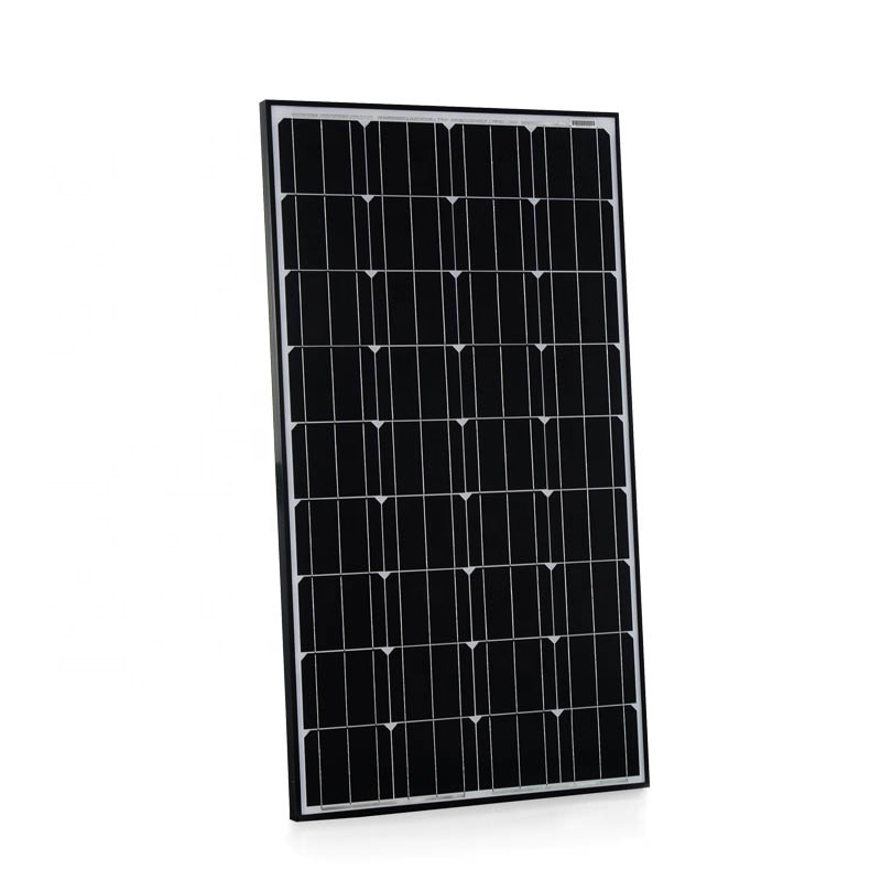 Glass Solar Panels 200 Watt for on Grid Solar System Power Plant Workshop Factory Roof