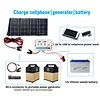 high efficiency sunpower cell solar panel suitcase
100 Watt solar panel suitcase foldable blanket type charging kit for van motor home charging 12v 5v battery power bank
100 Watt solar panel suitcase monocrystalline Off Grid Portable Foldable 4pcs 25W Sol