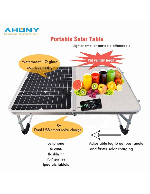 chargeur solaire camping
