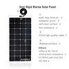 ETFE solar flexible 105w  solar panel semi flexible 105watt shingled solar panel
105w roofing Solar PV Panels for RV boats and steel roof
China factory wholesale 105W ETFE Flexible Solar panel 105W semi-flexible solar panel price
flexible solar panel 105w