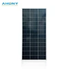 150W HPBC Full Black Solar Panel High-Power Rigid Panel Outdoor Off Grid Living Container RV Boat Home Power