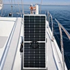 EMarvel M80W Heavy-Duty Solar Floor Panels 12V 24V Waterproof & Durable Solar Tiles for Boats, Yachts & RV Decks