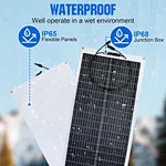 AHONY 150w Mono customize OEM Flexible Solar Panel cell price Max Bend 65 Degree 12v solar panels price supplier manufacturer factory 
High Efficiency Solar Cell Solar PV Module RV System Semi Flexible PV
150w mono flexible solar panel for rv system and b