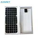 Compact and Transparent 10W Solar Panel for Rooftop Use Affordable Rigid Monocrystalline Solar Panel for Small-Scale Power Needs