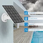 3w Solar Panel for IP Security and Surveillance Cameras Charging Battery Suitable for CCTV Outdoors 3W Micro USB Connector Cable
solar panels camera
outdoor solar
small solar panel
CCTV
camera solar panel
film solar panel
flexible solar panels
solar panel
