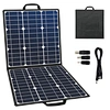 Kit de chargement de panneau solaire pliable 100w pour camping car RV