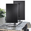All Black 120W Mono Solar Panel Longi HPBC High Efficiency Full Black Solar Panel High Quality Luxury Panel for Home Boat Light