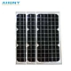 Compact and Transparent 10W Solar Panel for Rooftop Use Affordable Rigid Monocrystalline Solar Panel for Small-Scale Power Needs