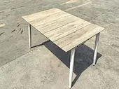 60W solar table for balcony charging Outdoor USB charging desk with solar panel Weatherproof solar-powered table for garden Portable solar desk for park and patio