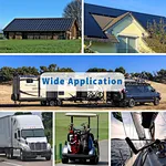 Monocrystalline solar panel black
240 W firefly energy solar panel
Balcony garden RV solar panel
Boat trailer solar panel
Efficient all black solar panel
800w solar panel
must battery
photovoltaic cells
240w solar panel
power system
panel solar system
fil