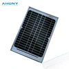 Compact and Transparent 10W Solar Panel for Rooftop Use Affordable Rigid Monocrystalline Solar Panel for Small-Scale Power Needs