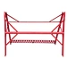 Aluminum Alloy solar water heater bracket stand, evacuated tube brack support frame for solar heater