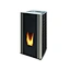 18KW hot sale water heating multifunction modern Hydro pellet stove with radiators and room air heating