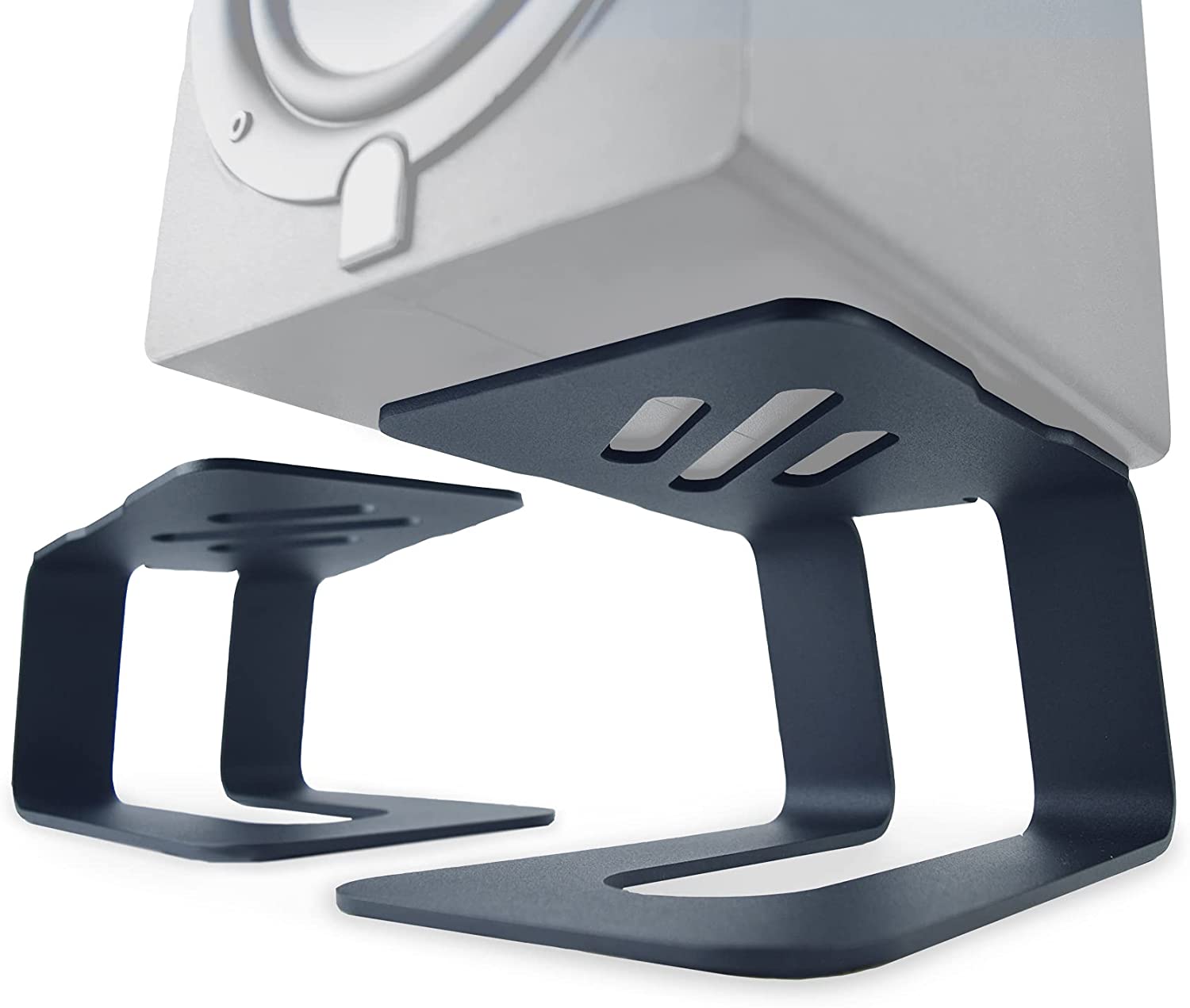 Metal Desktop Speaker Stand Professional Desktop Audio Stand for Computer Speakers