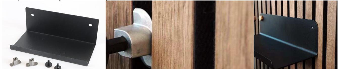 Shelf Mounts for Acoustic Panels