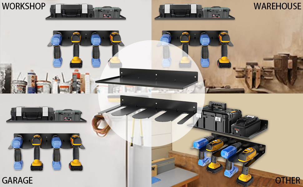 Diy Power Tool Storage Rack,drill Storage Rack,drill Organizer Shelf - Buy drill storage rack, power tool storage rack diy, drill organizer shelf Product on Surealong