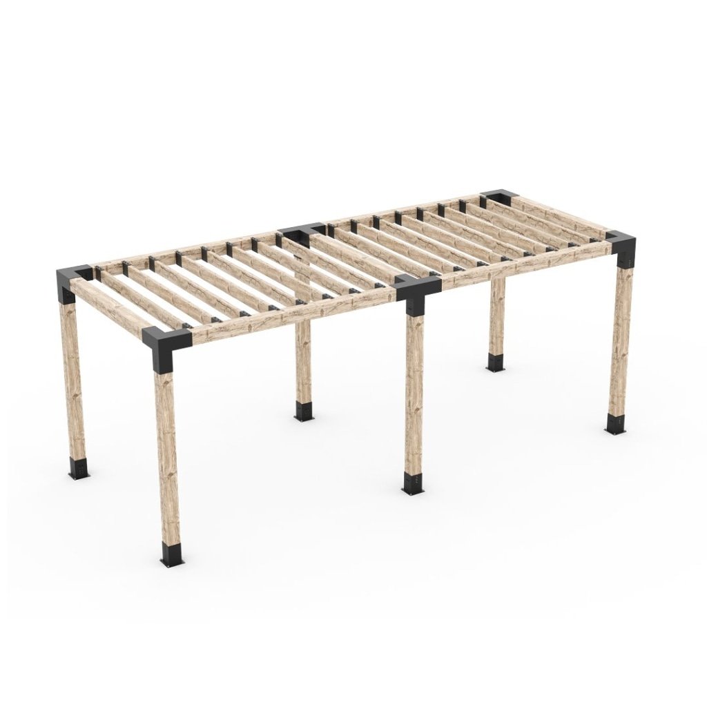 Transform your outdoor living space with our pergola bracket kits just cut the wood with your desired length and you're good to go.
