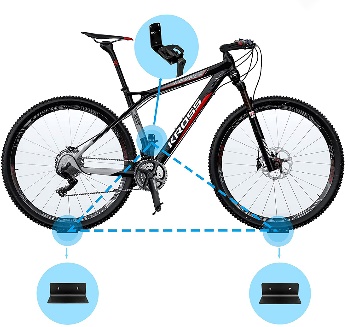 Wall Mounted Bike Rack Hangers for Garage - Buy wall mounted bike rack, bike wall hanger, bike hangers for garage Product on Surealong