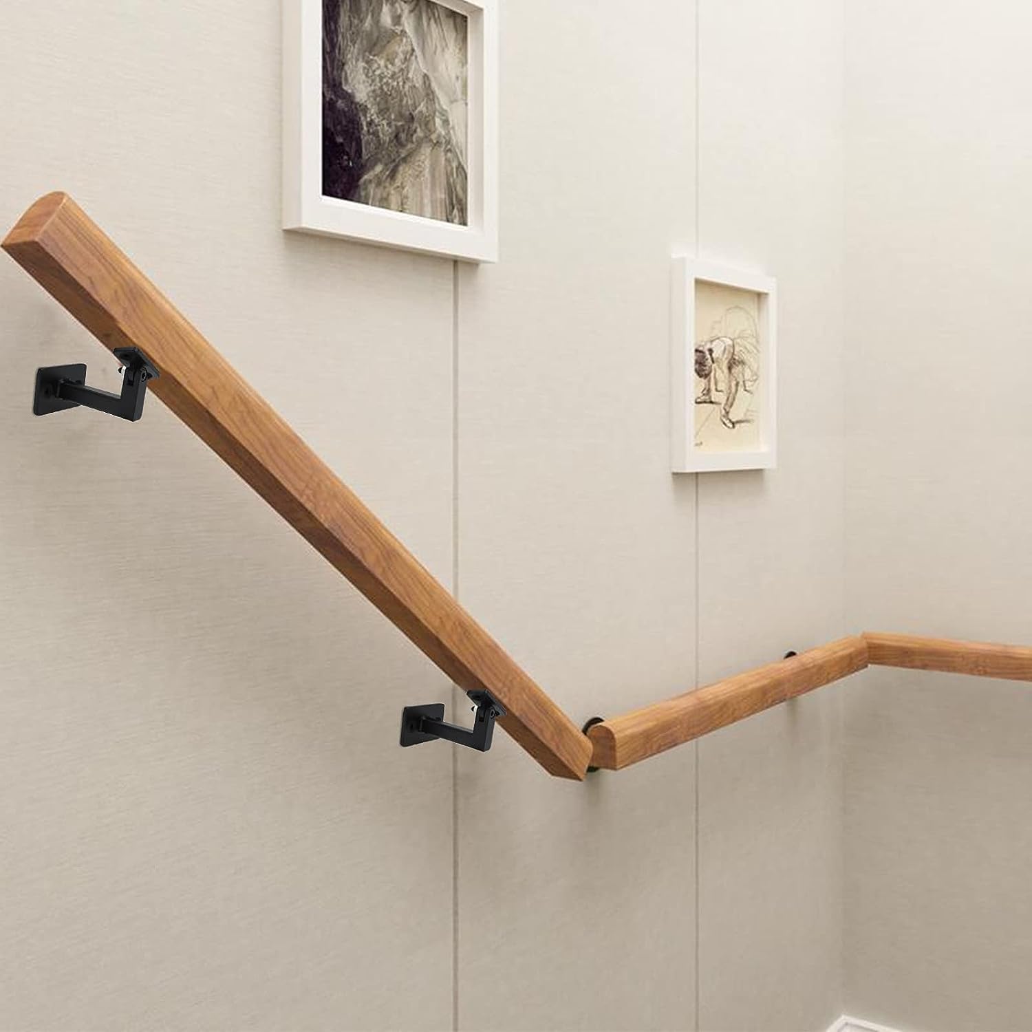 Wall Mounted Stainless Steel Handrail Brackets for Stairs - Buy wall mounted handrail for stairs, stainless steel handrail brackets, black handrail bracket Product on Surealong