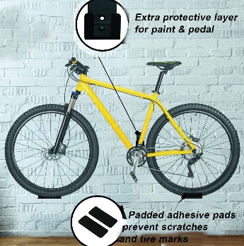 Wall Mounted Bike Rack Hangers for Garage - Buy wall mounted bike rack, bike wall hanger, bike hangers for garage Product on Surealong